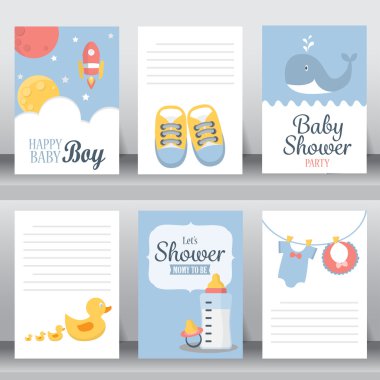 Baby shower davetiye