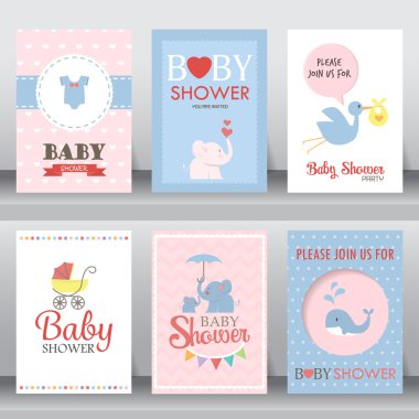Baby shower davetiye