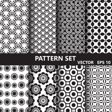 çiçekler nad curevs desen seti