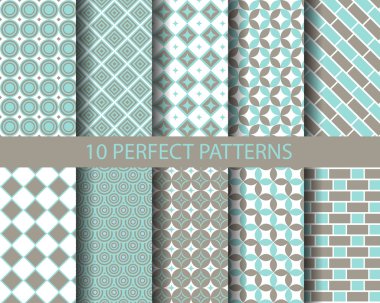 10 cute geometric patterns