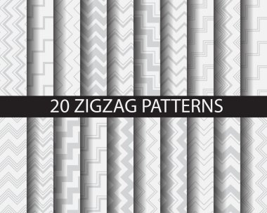 20 zigzag patterns