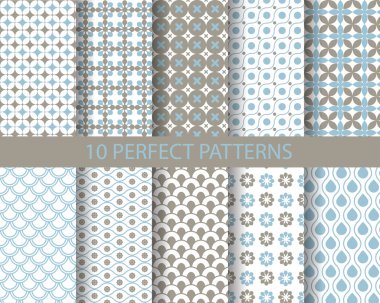 10 cute geometric patterns