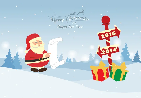 Christmas background, vector design element — 图库矢量图片