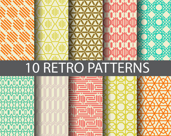 10 retro patterns