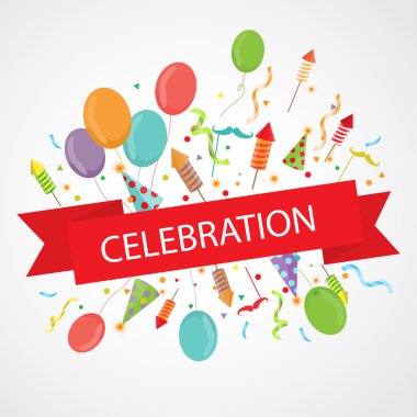 sparkles and firework background