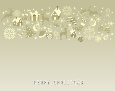 christmas background, vintage and gurnge design