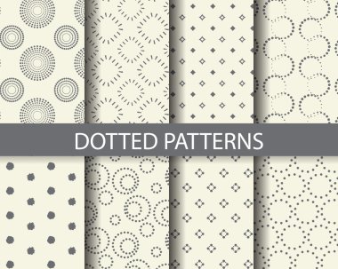 8 perfect dotted patterns