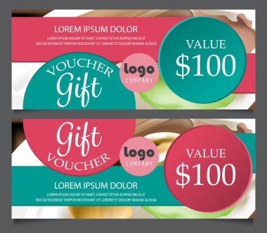 hediye kuponları şablonu