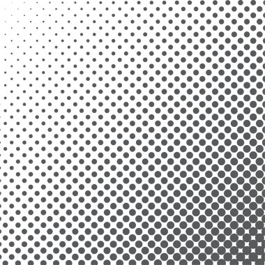 Black dots halftone background