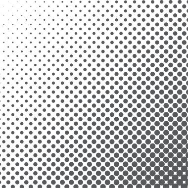 Black dots halftone background clipart