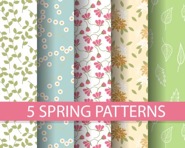 different spring patterns