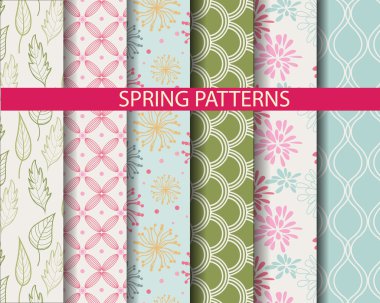 different spring patterns