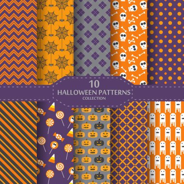 Cadılar Bayramı kusursuz desen