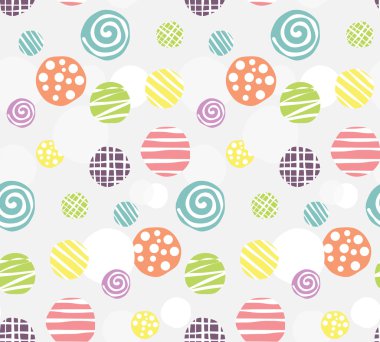 kid seamless pattern, endless texture background