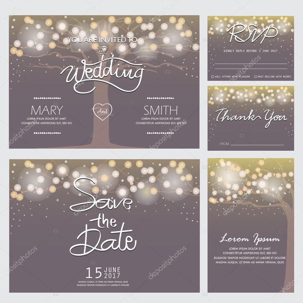 modern wedding invitation cards