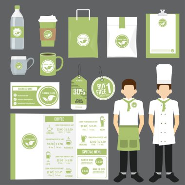 kafe tasarım şablonu