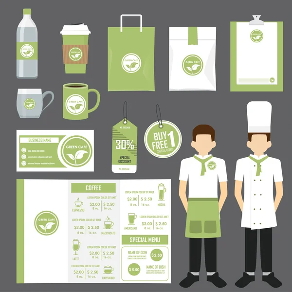 kafe tasarım şablonu