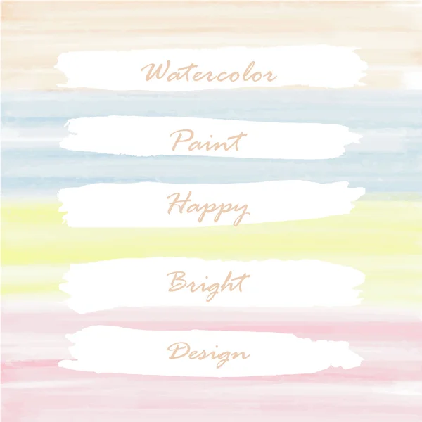 Zestaw pastelowych banner — Wektor stockowy