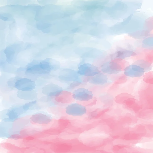 Licht wit roze blauw liefde pastel achtergrond — Stockvector