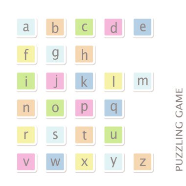 Mavi pembe yeşil sarı küçük font