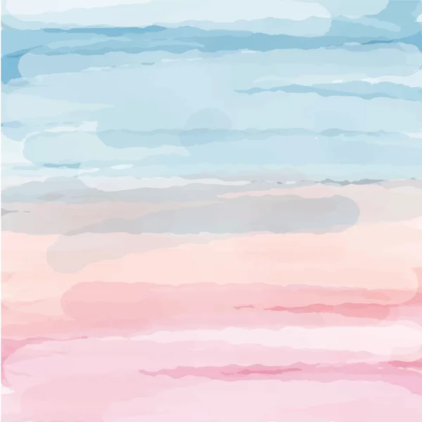 Bleu clair rose amour fond pastel avec arbre noël — Image vectorielle
