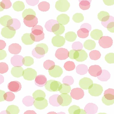 Sevgililer günü hafif pembe mavi beyaz puantiyeli pastel