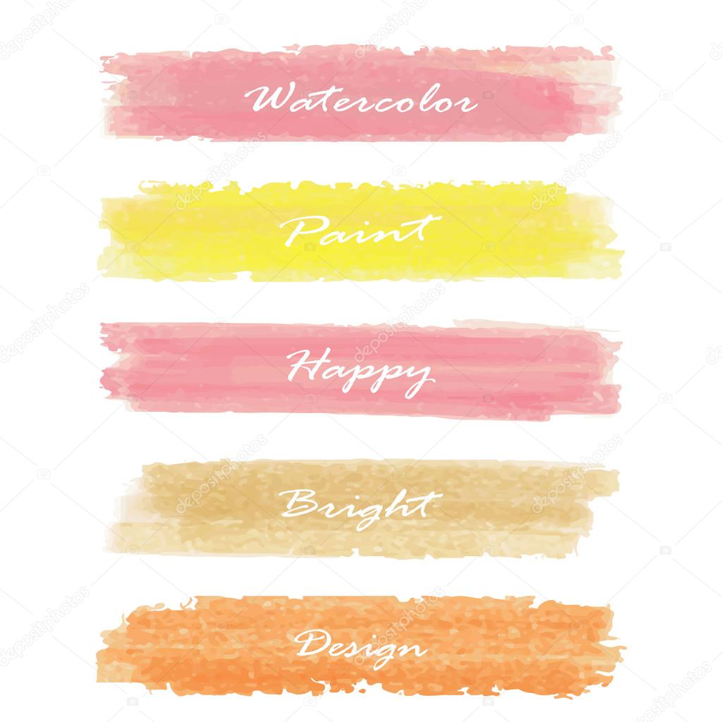 Light pink yellow love pastel banner in valentine's day