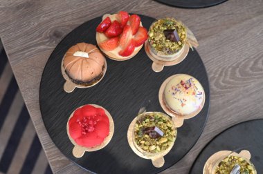 Lezzetli ve sağlıklı kahvaltı.