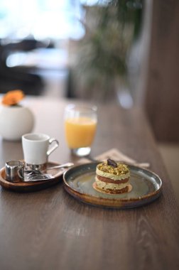 Lezzetli ve sağlıklı kahvaltı.