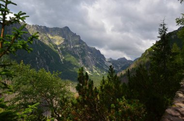 Dağ manzarası, güzel doğa, seyahat, dağ