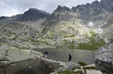 Dağın güzel manzarası