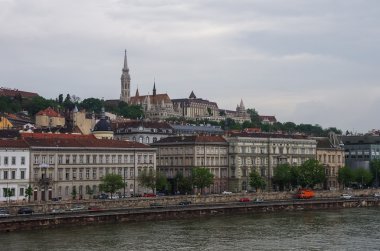 River Danube dolgu, Matthias kilise ve balıkçı Bastion.B