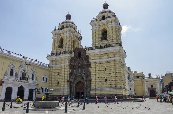 Convento de San Francisco o Monasterio de San Francisco, Lima, Perú — Foto de Stock