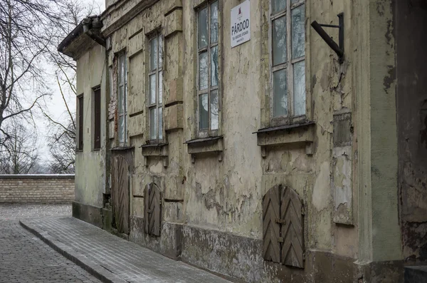 里加， 拉脱维亚 - 2016年1月1日： 传统的中世纪房屋在 — 图库照片