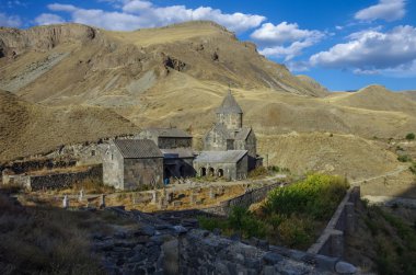 Vorotnavank Syunik dağlarında eski taş manastır, 