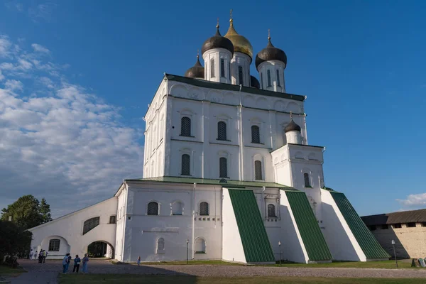 Holy Trinity Cathedral Pskov Krom Famous Historical Place Pskov Russia — Stock Photo, Image