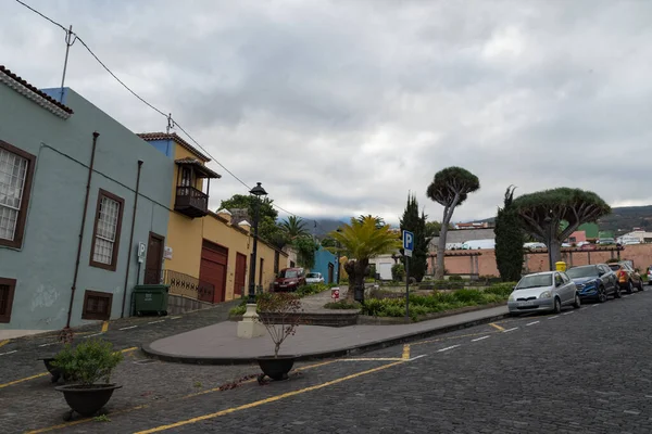 Orotava Santa Cruz Tenerife Enero 2020 Ciudad Alta Hermoso Pequeño —  Fotos de Stock