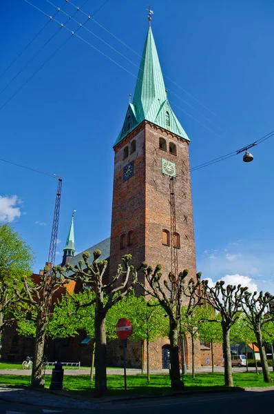 Danimarka Helsingor Daki Aziz Olaf Katedrali — Stok fotoğraf