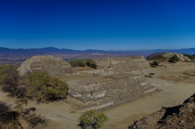 Monte Alban - Oaxaca, M Zapotek Dili uygarlık kalıntıları