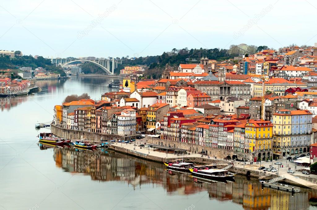 Oporto city landscape, Portugal
