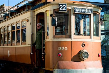 Porto, Portekiz tarihi sokak tramvay