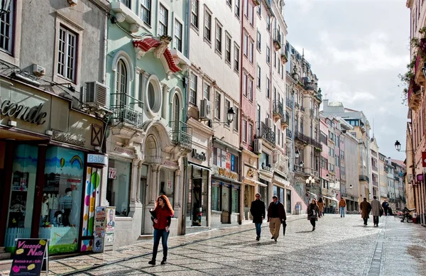 Coimbra, Portekiz merkezindeki eski sokak