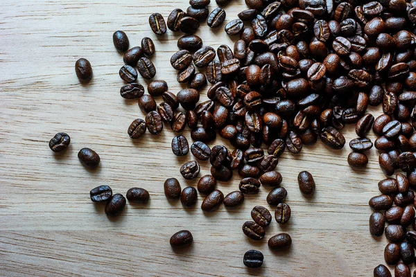 kahve kahverengi, kahve ahşap arka plan üzerinde brown