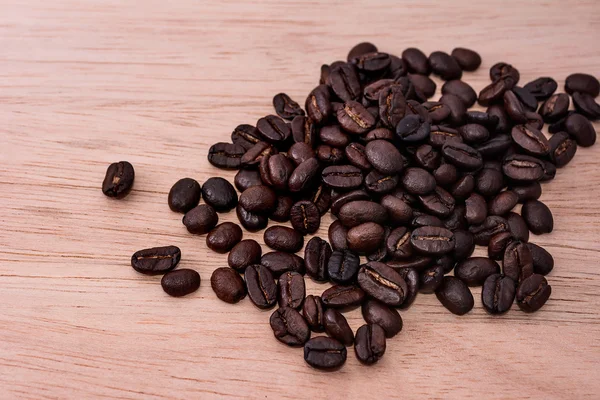 Barna kávé, kávé barna fa háttér — Stock Fotó