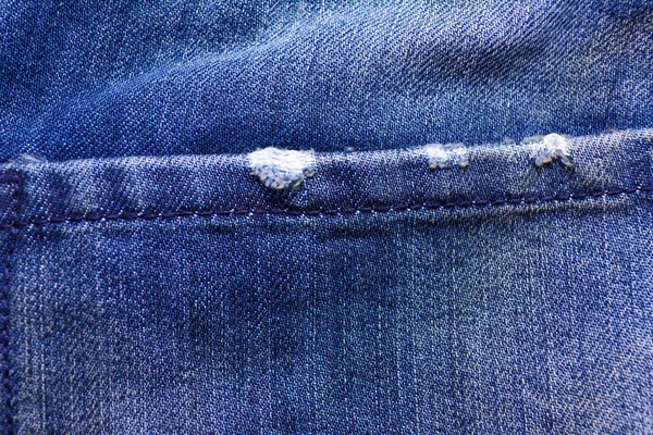 Blue jeans. textuur achtergrond — Stockfoto
