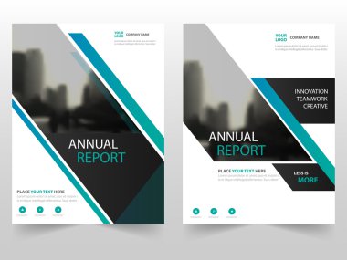 Mavi siyah iş broşür broşür ve ilan yıllık rapor şablonu tasarım, kitap kapak düzeni tasarımı, iş sunu şablonu, a4 boyutu tasarım
