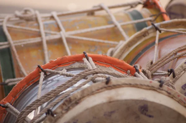 Tambores indianos Nashik Dhol — Fotografia de Stock