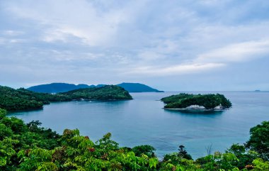 Endonezya 'nın en batı adası Sabang Adası' nın güzel manzarası, Aceh