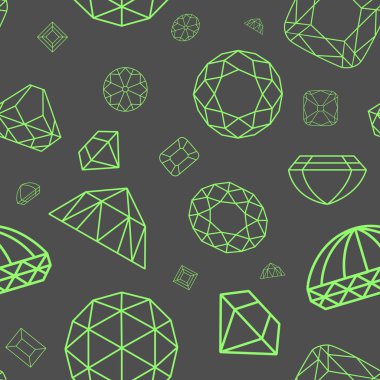 Farklı elmas ile Seamless Modeli