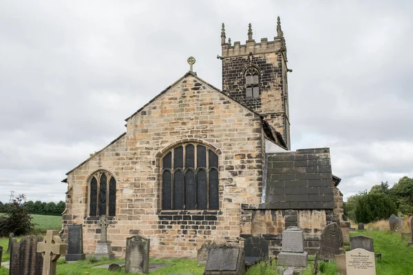 Felkirk West Yorkshire Ηνωμένο Βασίλειο Αυγούστου 2021 Όμορφη Ιστορική Εκκλησία — Φωτογραφία Αρχείου